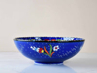 25 cm Turkish Bowl Flower Collection Blue Tree of Life Ceramic Sydney Grand Bazaar 