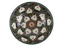 25 cm Turkish Bowls Dantel Collection Green Design 1 Ceramic Sydney Grand Bazaar 