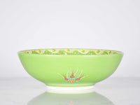 25 cm Turkish Bowls Dantel Collection Light Green Design 2 Ceramic Sydney Grand Bazaar 