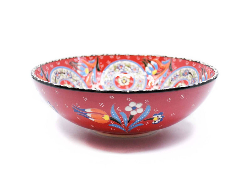 Turkish Ceramic Bowls Red Colour