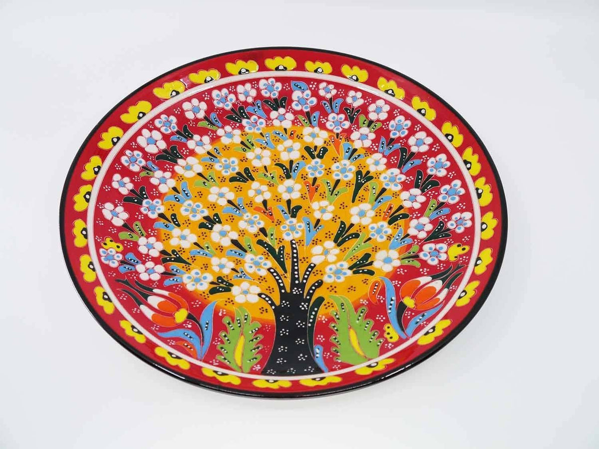 red colour turkish plate