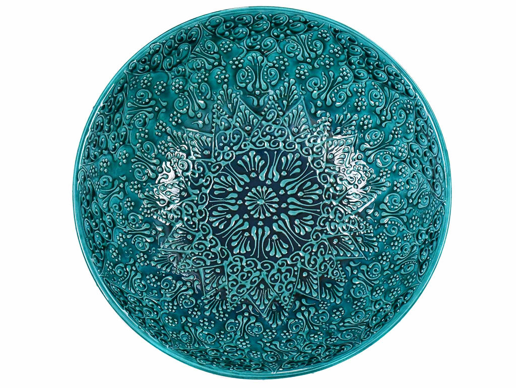 30 cm Turkish Bowls Firuze Turquoise Green Collection 2 Ceramic Sydney Grand Bazaar 1 