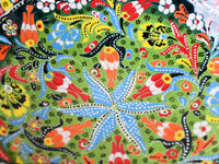 30 cm Turkish Bowls Flower Collection Green Design 8 Ceramic Sydney Grand Bazaar 