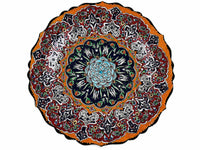 30 cm Turkish Ceramic Plate Ottoman Iznik Design 1 Ceramic Sydney Grand Bazaar 