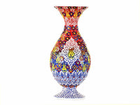 30 cm Turkish Ceramic Vase Dantel Red Blue Ceramic Sydney Grand Bazaar 