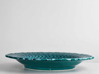 30 cm Turkish Plate Firuze Collection Turquoise Green Ceramic Sydney Grand Bazaar 