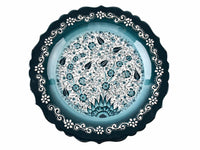 30 cm Turkish Plate New Millennium Collection Green Ceramic Sydney Grand Bazaar 3 