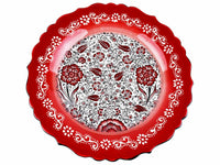 30 cm Turkish Plate New Millennium Collection Red Ceramic Sydney Grand Bazaar 2 