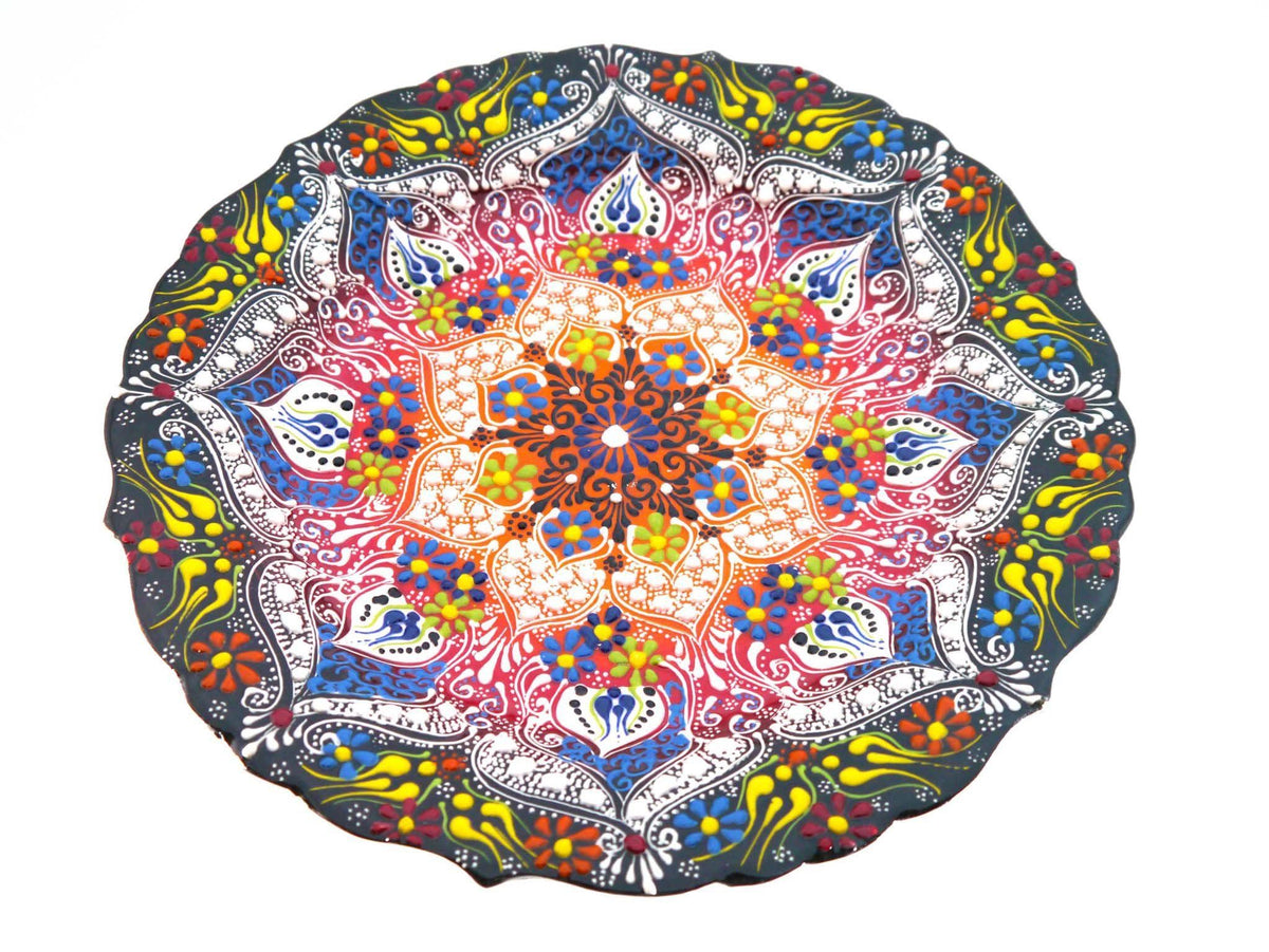 33 cm Turkish Plate Special Dantel Collection Mix