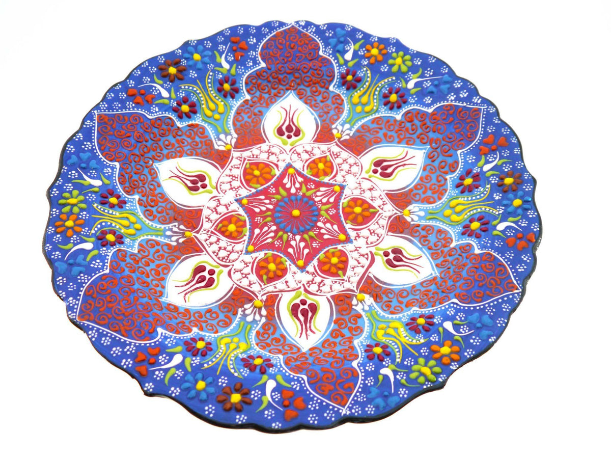 33 cm Turkish Plate Special Dantel Collection Mix