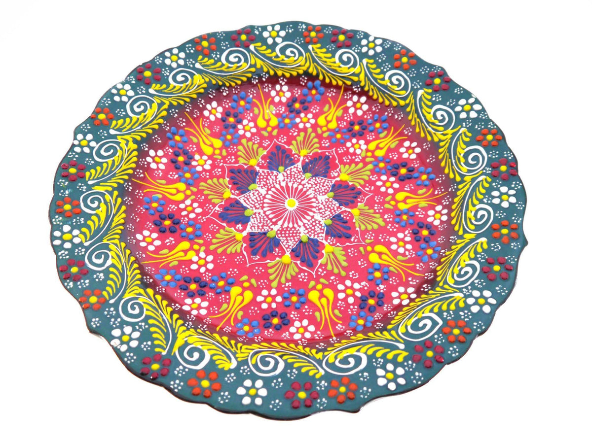 33 cm Turkish Plate Special Dantel Collection Mix