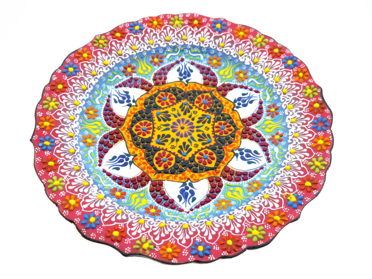 33 cm Turkish Plate Special Dantel Collection Mix