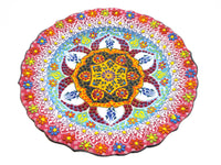 33 cm Turkish Plate Special Dantel Collection Mix