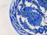 33 cm Turkish Plate Blue Iznik Collection Design 11 Ceramic Sydney Grand Bazaar 