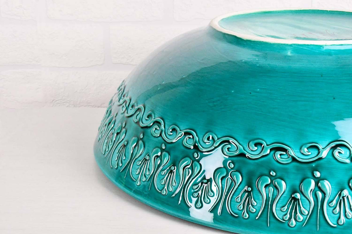 40 cm Turkish Bowls Firuze Collection Ceramic Sydney Grand Bazaar 