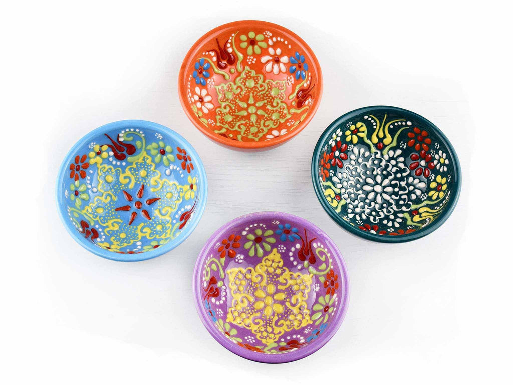 5 cm Turkish Bowls Dantel Collection Set of 4 Ceramic Sydney Grand Bazaar 