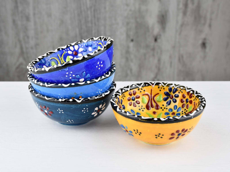5 cm Turkish Bowls Dantel Nimet Set of 4 Ceramic Sydney Grand Bazaar 