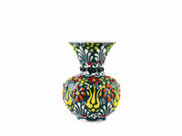 5 cm Turkish Ceramic Vase Dantel Green Ceramic Sydney Grand Bazaar Design 1 