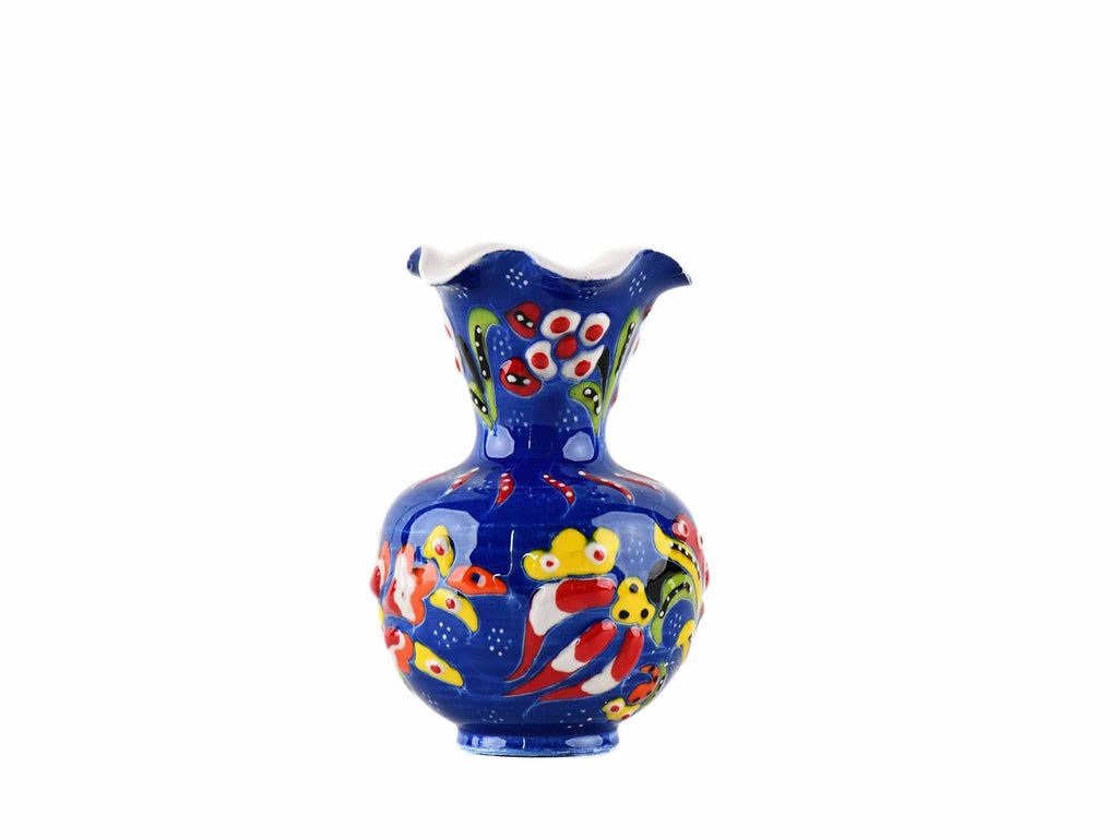 5 cm Turkish Ceramic Vase Flower Blue Ceramic Sydney Grand Bazaar Design 1 