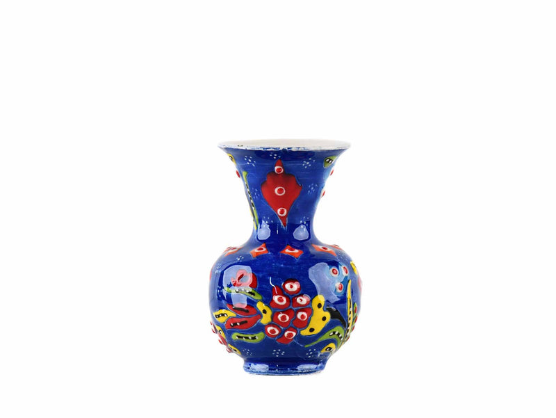 5 cm Turkish Ceramic Vase Flower Blue Ceramic Sydney Grand Bazaar Design 4 