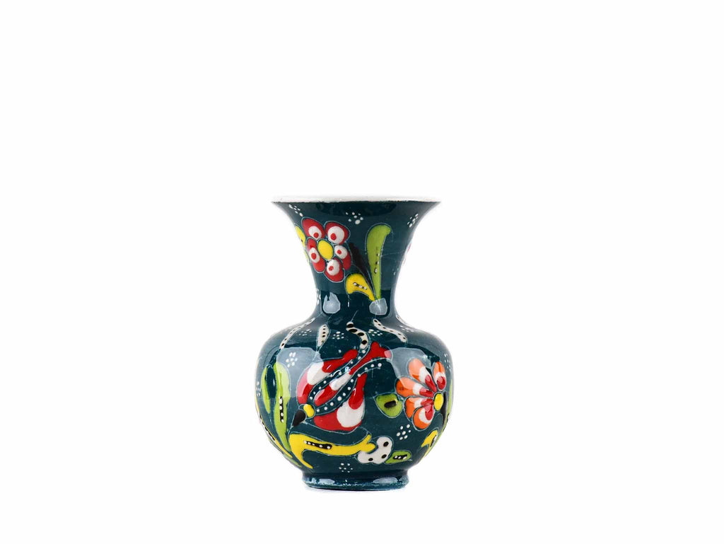 5 cm Turkish Ceramic Vase Flower Green Ceramic Sydney Grand Bazaar Design 1 