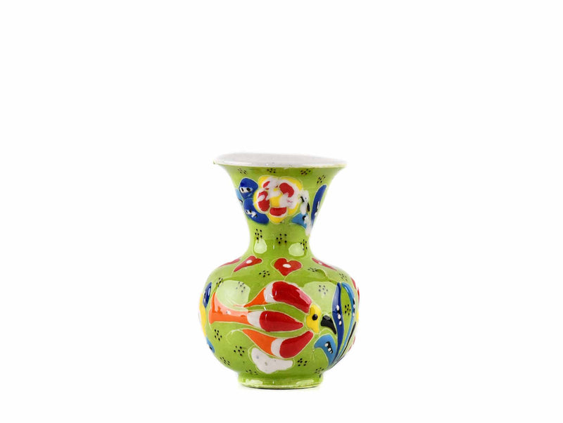 5 cm Turkish Ceramic Vase Flower Light Green Ceramic Sydney Grand Bazaar Design 4 