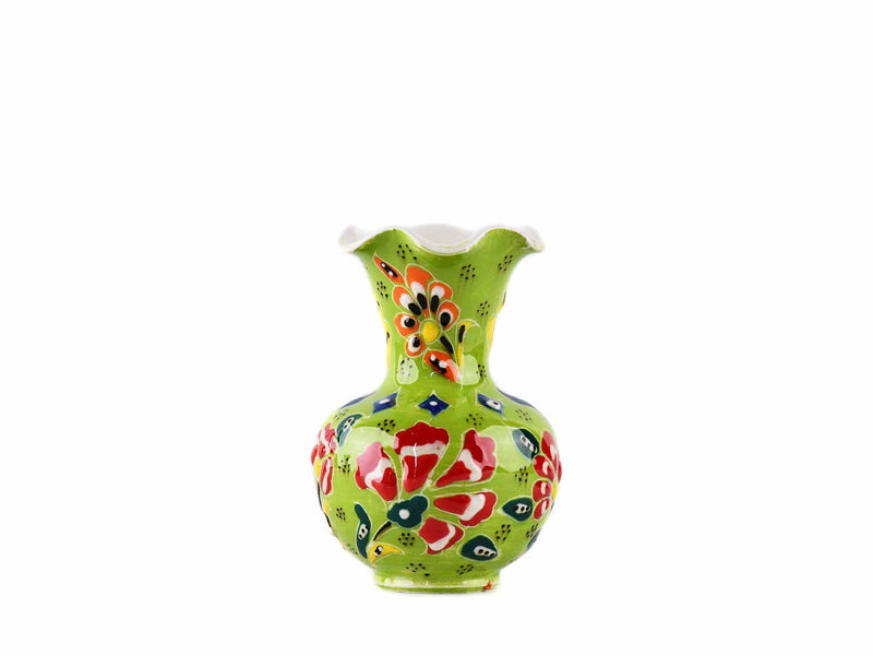 5 cm Turkish Ceramic Vase Flower Light Green Ceramic Sydney Grand Bazaar Design 3 