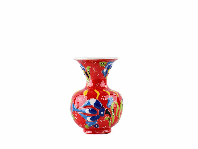 5 cm Turkish Ceramic Vase Flower Red Ceramic Sydney Grand Bazaar Design 2 