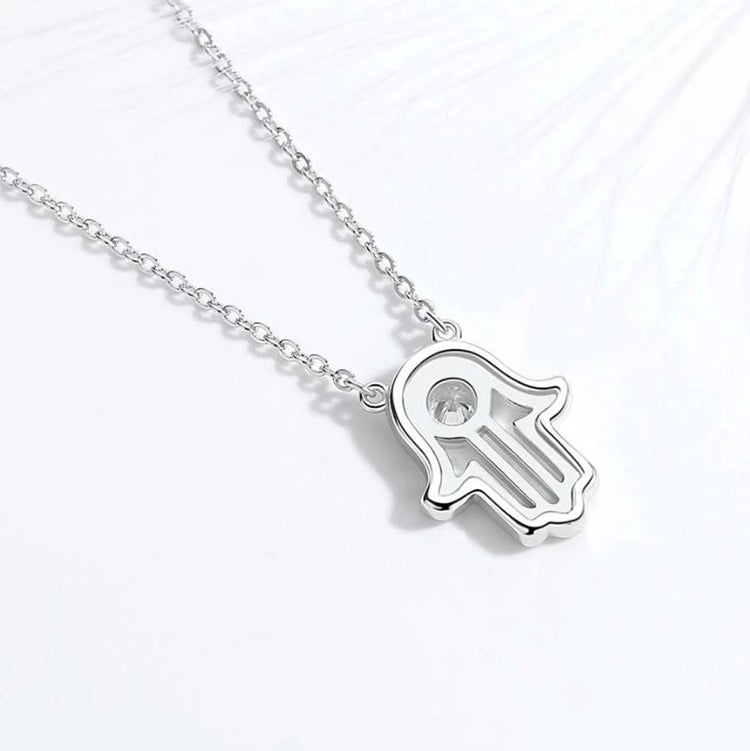 925 Silver Evil Eye Hamsa Hand Pendant Necklace Evil Eye Sydney Grand Bazaar 