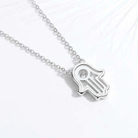 925 Silver Evil Eye Hamsa Hand Pendant Necklace Evil Eye Sydney Grand Bazaar 