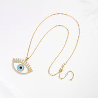 925 Silver Evil Eye Pendant Eye Shaped Necklace Gold Evil Eye Sydney Grand Bazaar 