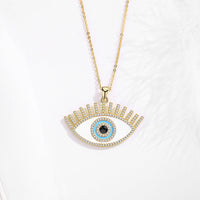 925 Silver Evil Eye Pendant Eye Shaped Necklace Gold Evil Eye Sydney Grand Bazaar 
