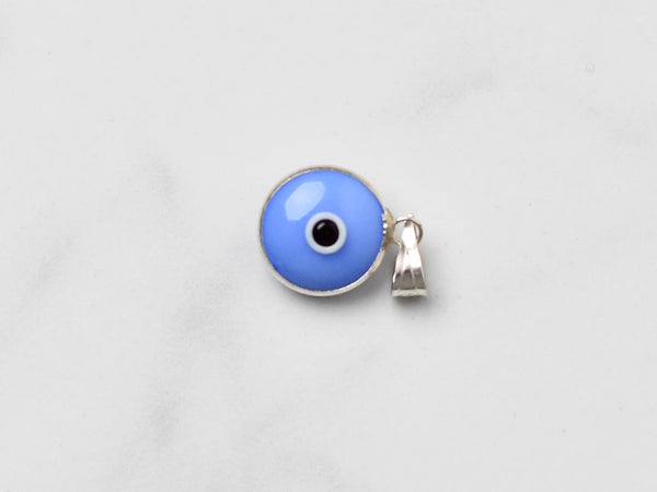 925 Silver Evil Eye Pendant Light Blue Evil Eye Sydney Grand Bazaar 