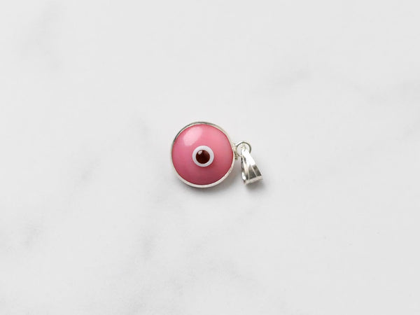 925 Silver Evil Eye Pendant Pink Evil Eye Sydney Grand Bazaar 