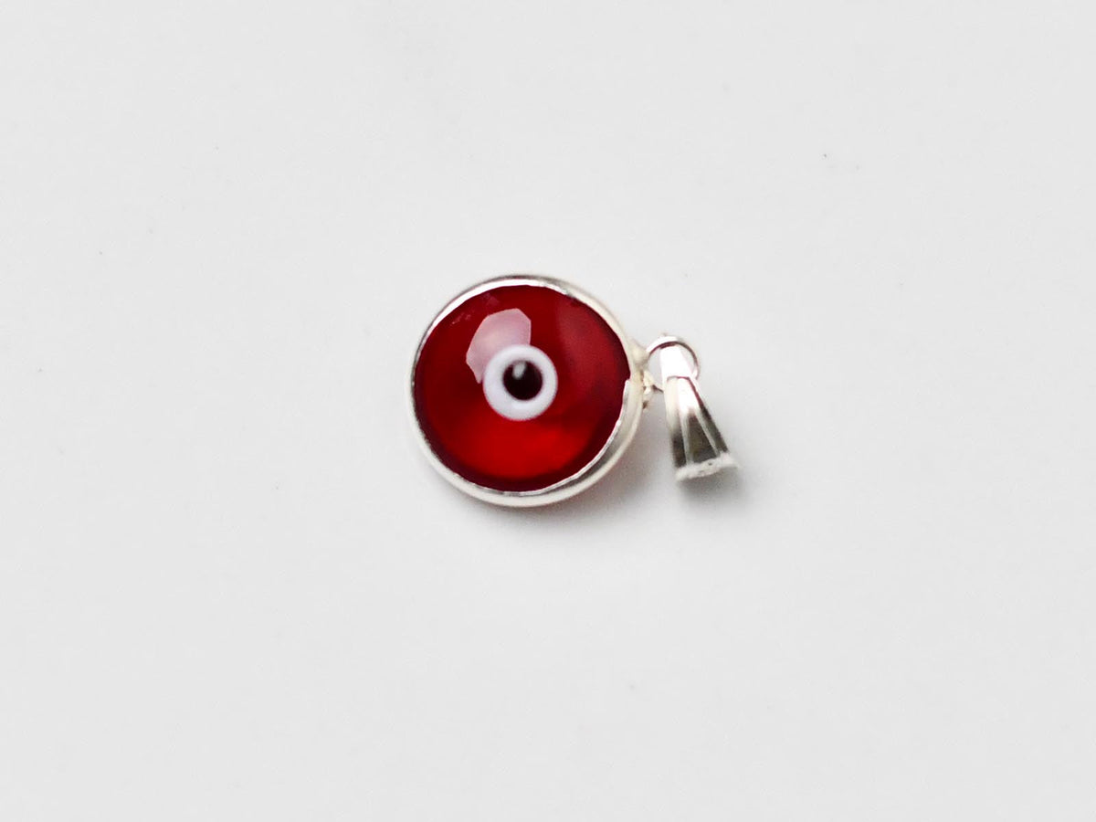 925 Silver Evil Eye Pendant Ruby Evil Eye Sydney Grand Bazaar 