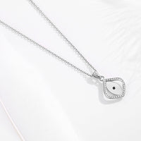 925 Silver Evil Eye Pendant Teardrop Necklace Evil Eye Sydney Grand Bazaar 