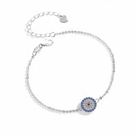 925 Single Evil Eye Sterling Silver Bracelet Evil Eye Sydney Grand Bazaar 