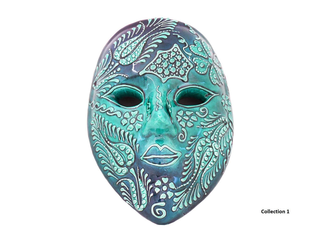 Anatolian Ceramic Wall Decorative Mask