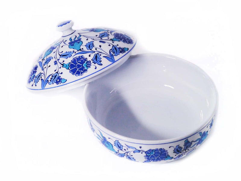 Traditional Iznik Ceramic Sugar Bowls
