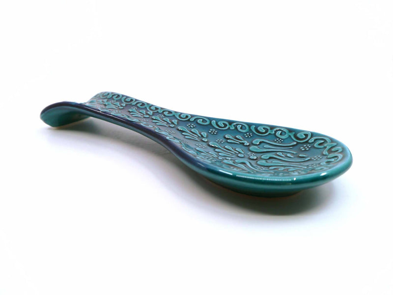 Ceramic Spoon Holder Firuze Collection Green