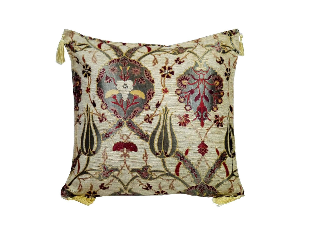 Turkish Cushion Cover Cream Colour
