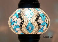 Turkish Mosaic Glass Shade Patterns and Colours
