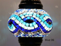 Turkish Mosaic Glass Shade Patterns and Colours