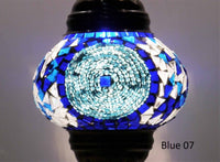 Turkish Mosaic Glass Shade Patterns and Colours