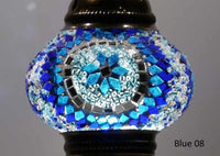 Turkish Mosaic Glass Shade Patterns and Colours