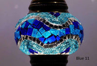 Turkish Mosaic Glass Shade Patterns and Colours