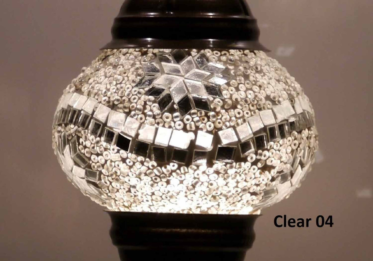 Turkish Mosaic Glass Shade Patterns and Colours