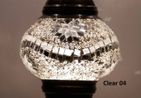 Turkish Mosaic Glass Shade Patterns and Colours