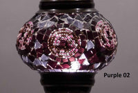 Turkish Mosaic Glass Shade Patterns and Colours