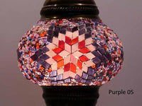 Turkish Mosaic Glass Shade Patterns and Colours